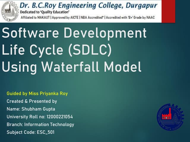 Waterfall model