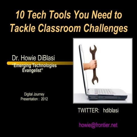 2012 My Top 10 Tools