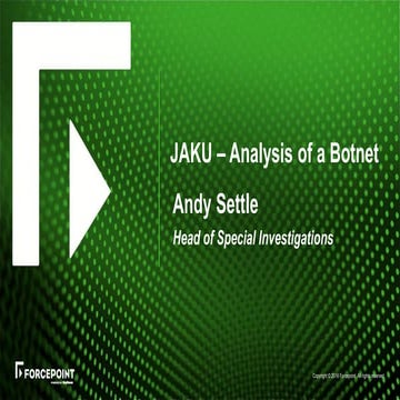 JAKU Botnet Analysis