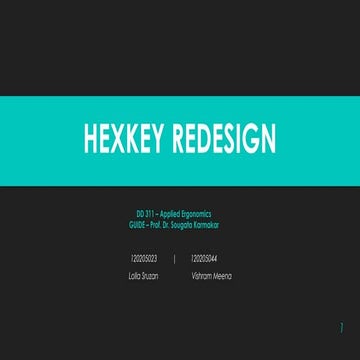 hexkey redesign