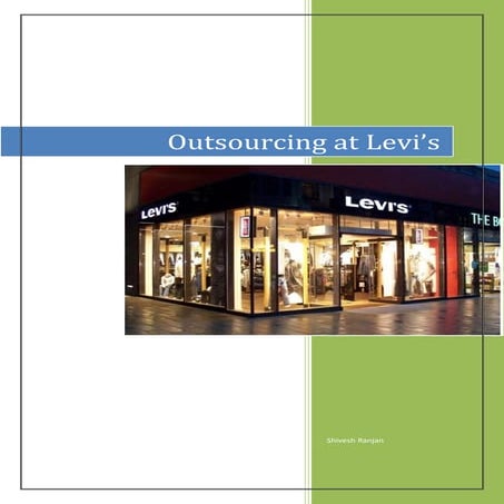 Outsourcing at Levis
