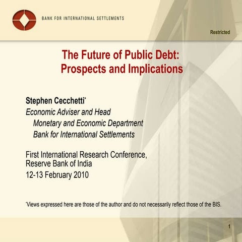 The Future of Public Debt