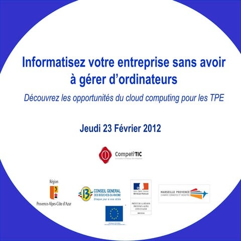 Competitic - Numerique en entreprise - Informatisez votre entreprise sans avo...