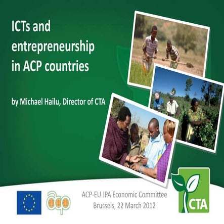 ICTs and entrepreneurship in ACP countries