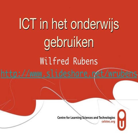 120323 (wr) ict in het onderwijs masterclass leren en innoveren