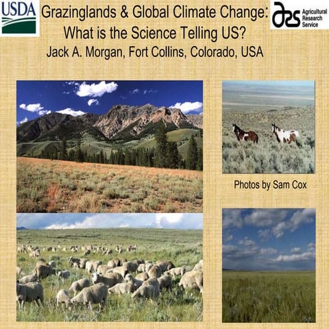 Managing Grasslands Ecosystems in a Changing Climate: opportunities for ...
