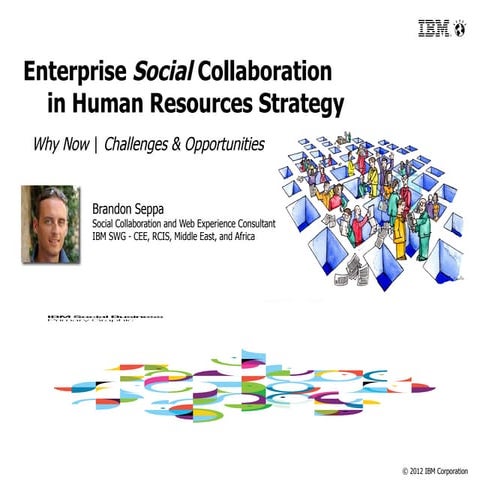 Enterprise Social collaboration in hr strategy(1) PPT
