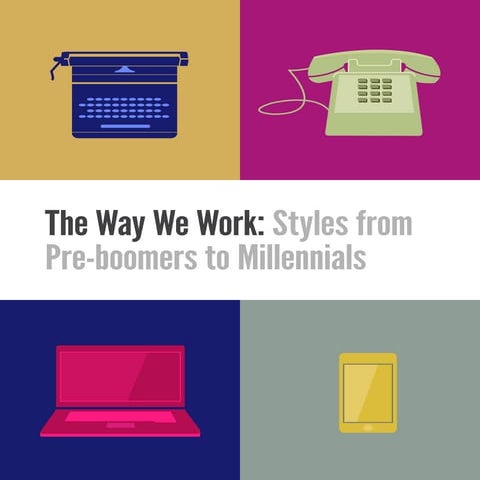 The Way We Work: Styles from Pre-boomers to Millennials