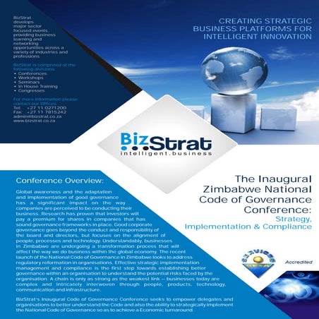 Zimbabwe National Code Of Corporate Governance Conference 2015.PDF