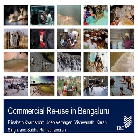 Commercial productive use of faecal sludge in Bengaluru