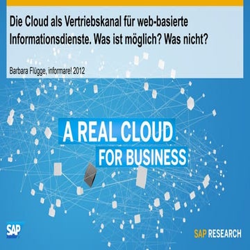 Chancen in der Cloud