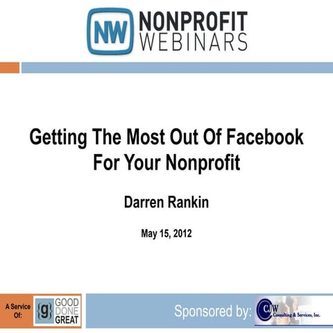 Getting The Most Out Of Facebook For Your Nonprofit