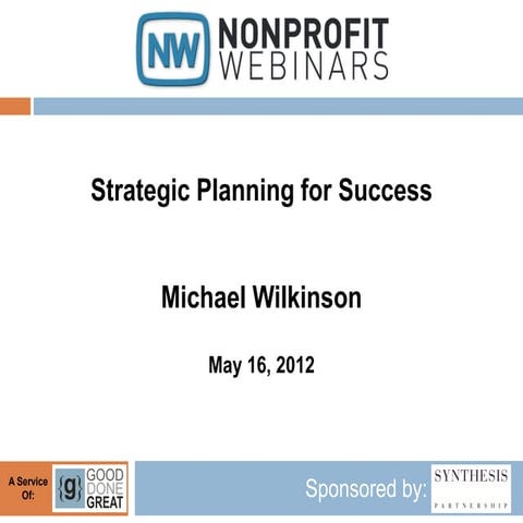 Strategic Planning for Success