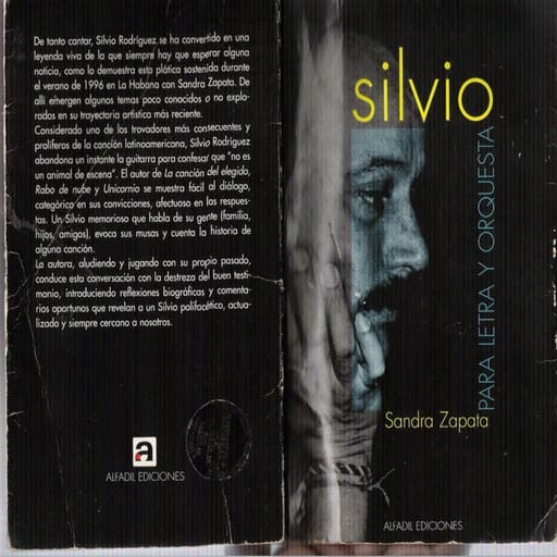 Silvio Rodriguez, para letra y orquesta (1996)