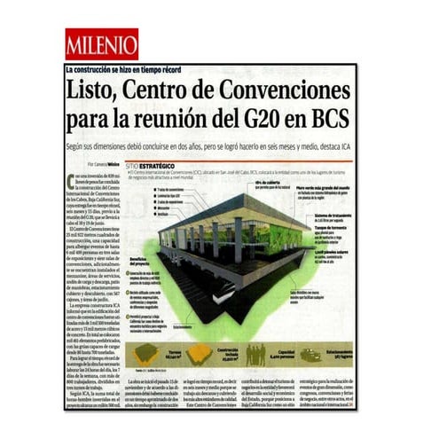 Centro Internacional de Convenciones de Los Cabos | PDF