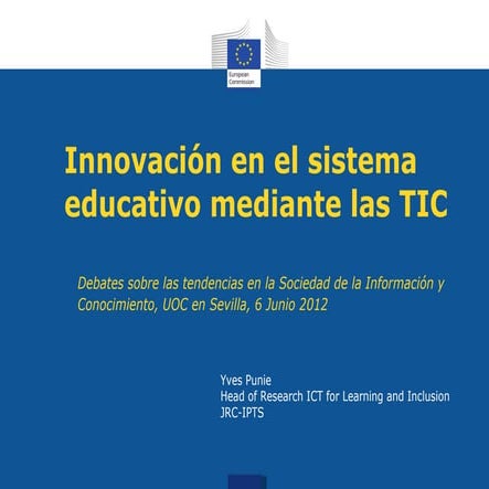 Presentación de Yves Punie