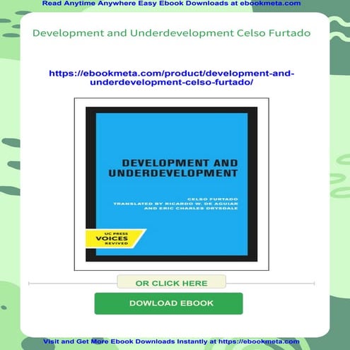 Development and Underdevelopment Celso Furtado