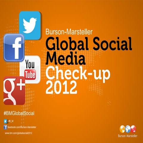 Global Social Media Check-up 2012