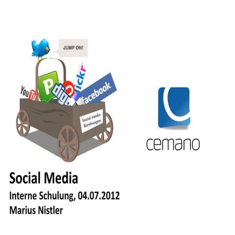 Marius Nistler - Was ist dieses Social Media?