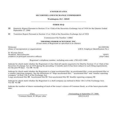 thermo fisher tmoq310q