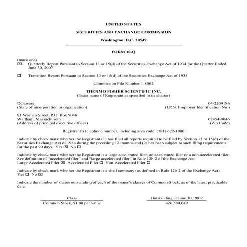 thermo fisher Q207_10Q