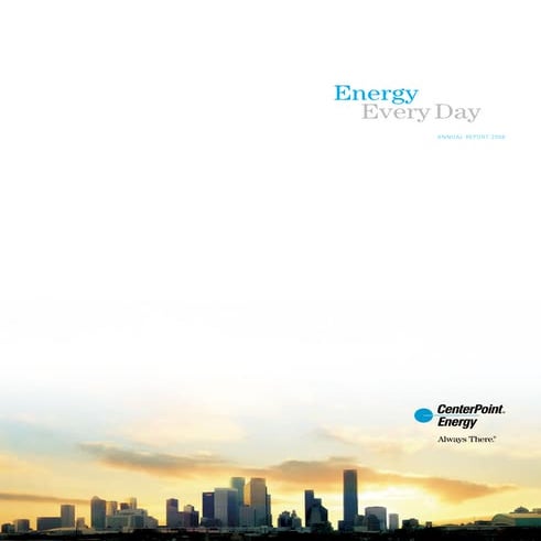 center- point energy annual reports 2006
