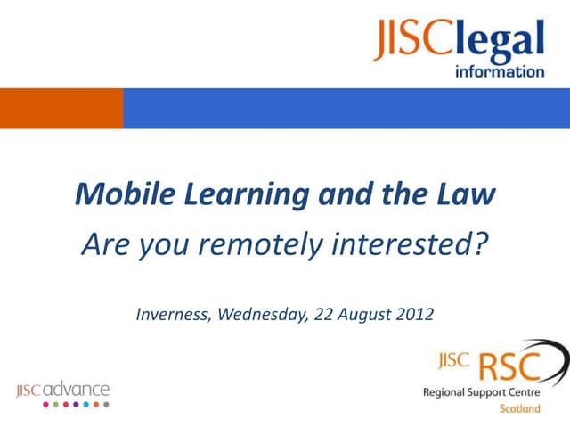 120822 mobile learning (uhi)