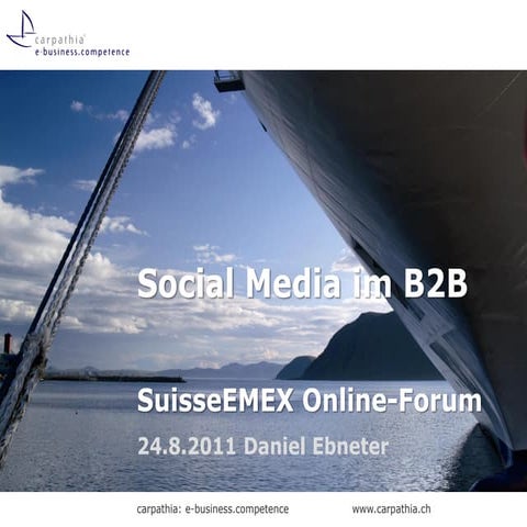 Social Media im B2B