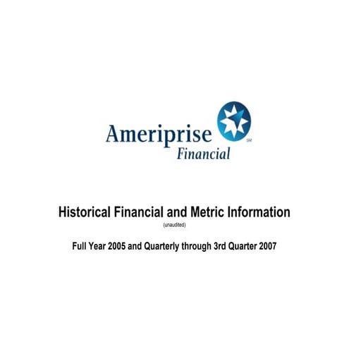 ameriprise Supplement_120307
