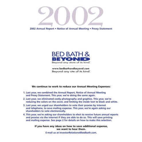 bed bath&beyond 2002ar