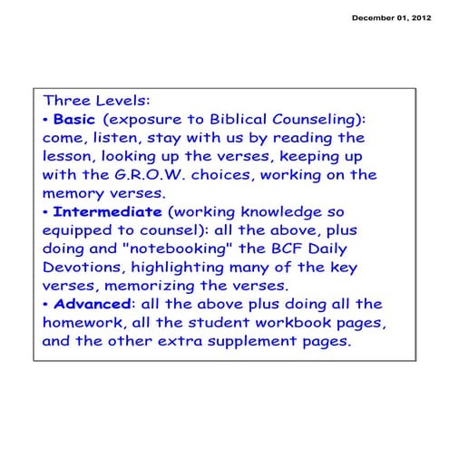 BC&D-3: Bible Marking Guide | PDF