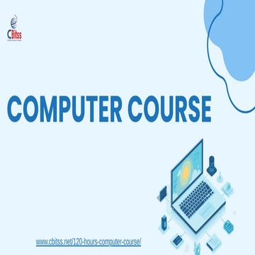 Comprehensive O Level Computer Course Guide 2026 | PDF