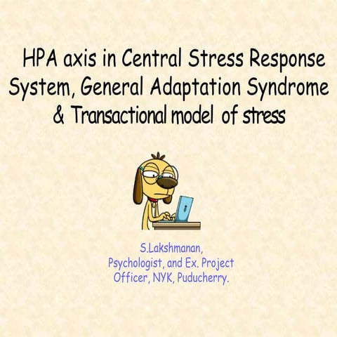 121. HPA Axis and Stress Theories