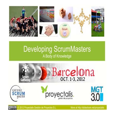 Developing Scrum Masters