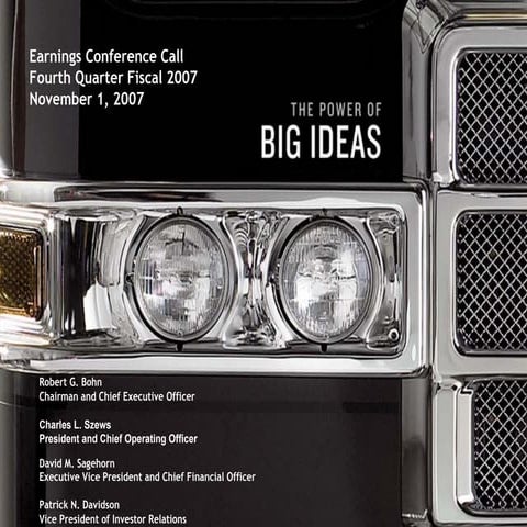 oshkosh   Q407_Earnings