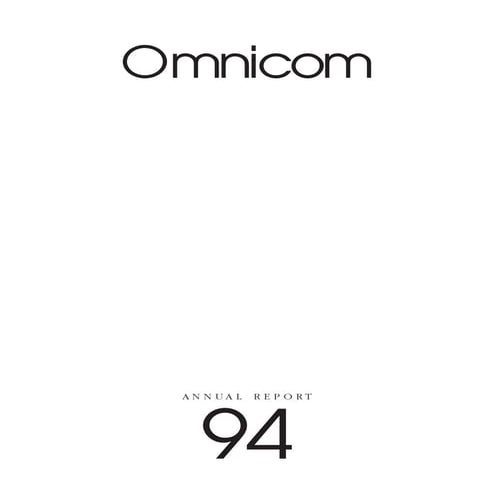 omnicare annual reports 1994