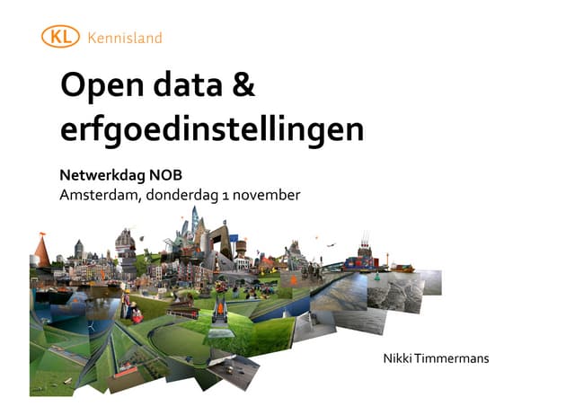 Workshop netwerkdag NOB