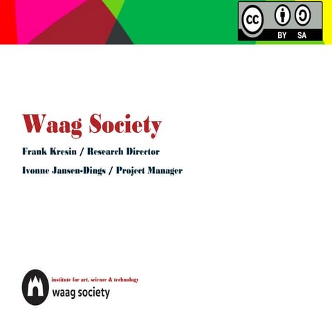 Waag Society overview UNDP