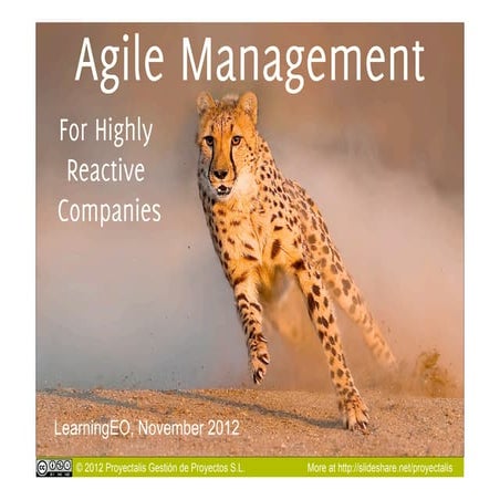 Agile Management #EOMadrid