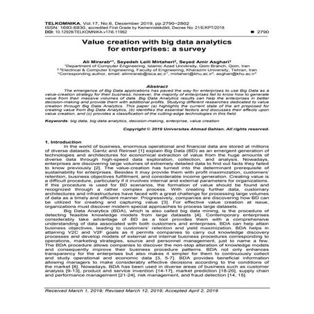 Big data analysis workshop concept paper | PDF