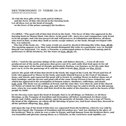 Numbers 34 commentary | PDF