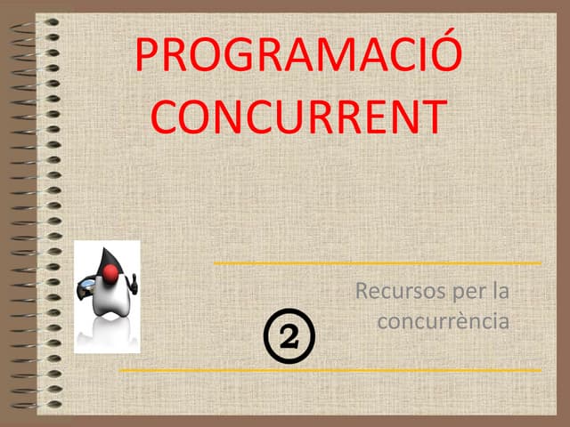 1213 Threads [2] Programació concurrent