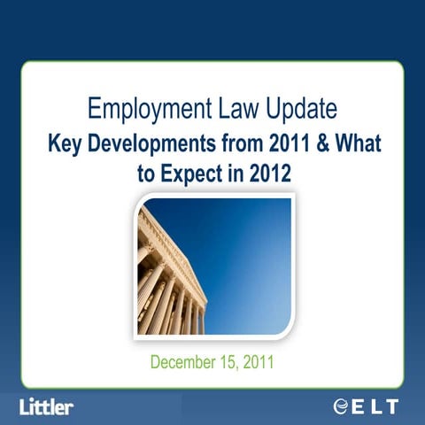 Employment  Law  Update  Final