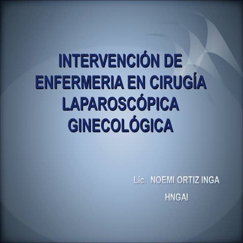 Cirugía laparoscópica ginecológica - CICAT-SALUD