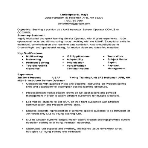 UAS Resume | DOCX