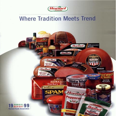 hormel foods  ALL1999