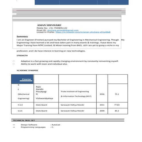 Aman_Shivhare(Resume)
