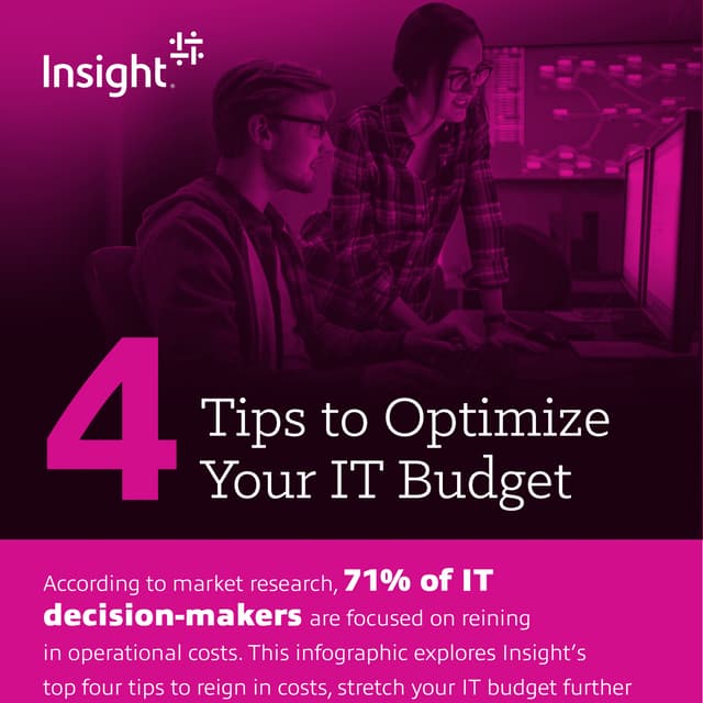 4 Tips to Optimize Your IT Budget