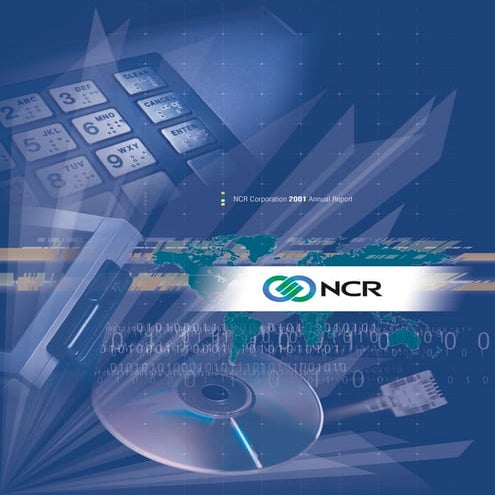 ncr annual reports 2001