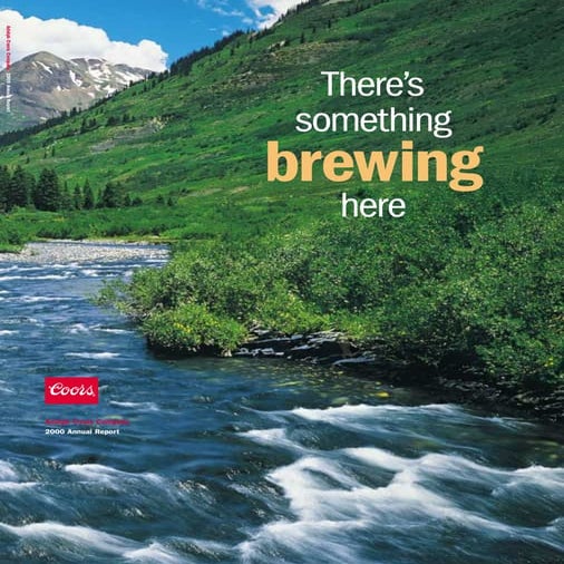 molson coors brewing  COORS_AR2000